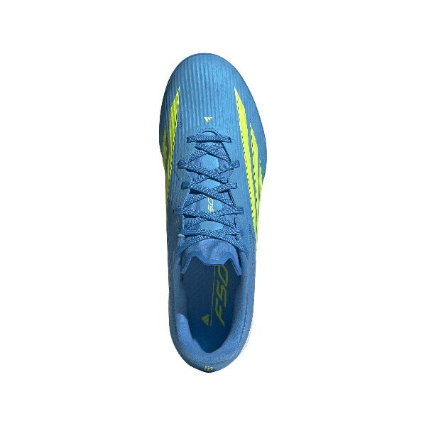 F50LEAGUETFアディダスadidasJR8975ルシッドレイブルーサッカートレーニングシューズ