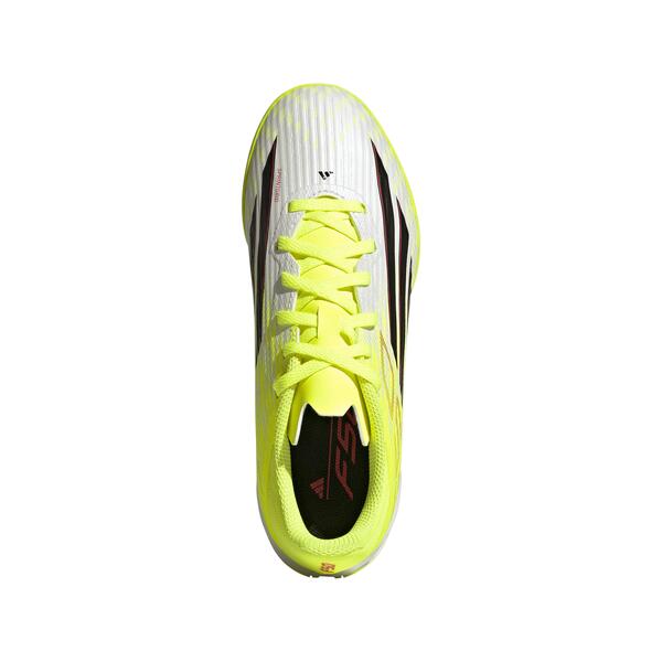 F50LEAGUETFJアディダスadidasJR9018チームソーラーイエロージュニアサッカートレーニングシューズ
