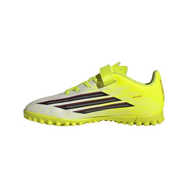 F50CLUBH&LTFJアディダスadidasJS1484チームソーラーイエロージュニアサッカートレーニングシューズベルクロ