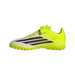 F50CLUBH&LTFJアディダスadidasJS1484チームソーラーイエロージュニアサッカートレーニングシューズベルクロ
