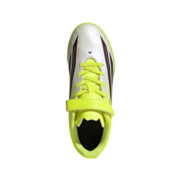 F50CLUBH&LTFJアディダスadidasJS1484チームソーラーイエロージュニアサッカートレーニングシューズベルクロ