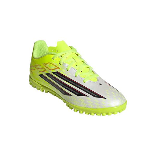 F50CLUBTFJアディダスadidasJS1492チームソーラーイエロージュニアサッカートレーニングシューズ