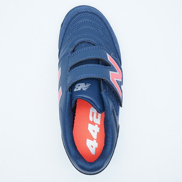 【ショップ限定エントリーでさらに+9倍】442VTFJNRV2ニューバランスNewBalanceJS4VTMP2Wネイビージュニアサッカートレーニングシューズ
