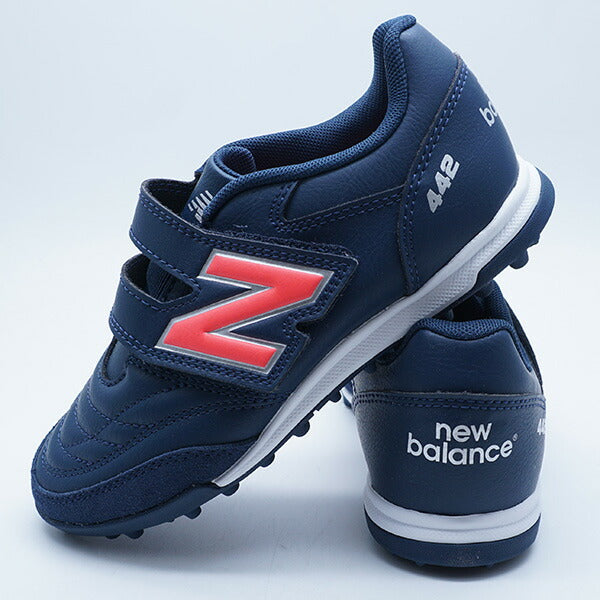 【ショップ限定エントリーでさらに+9倍】442VTFJNRV2ニューバランスNewBalanceJS4VTMP2Wネイビージュニアサッカートレーニングシューズ