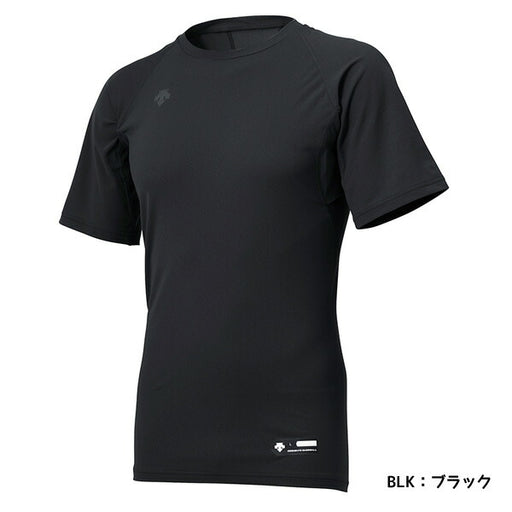 デサントDESCENTE少年野球ジュニア丸首半袖アンダーシャツJSTD721B練習インナープラシャツ