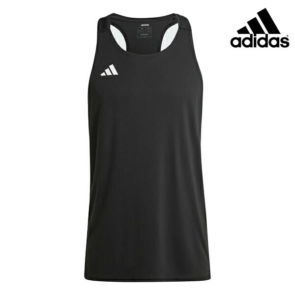 アディダスadidasランニングメンズシャツタンクトップADIZEROESNGLTアディゼロEシングレットJTT47-IM8586