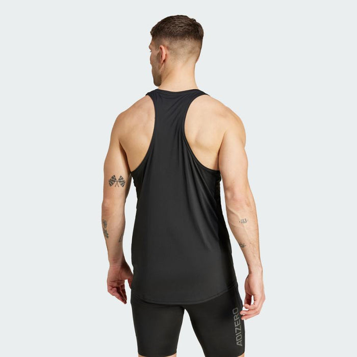 アディダスadidasランニングメンズシャツタンクトップADIZEROESNGLTアディゼロEシングレットJTT47-IM8586