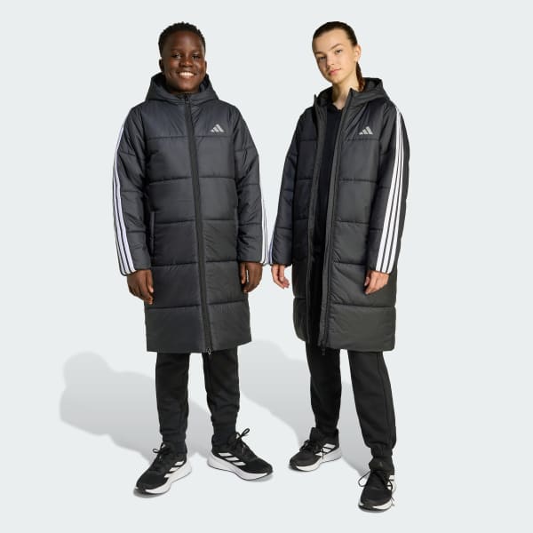 adidasアディダススポーツキッズジュニアユニセックス中綿ロングコートJYD14
