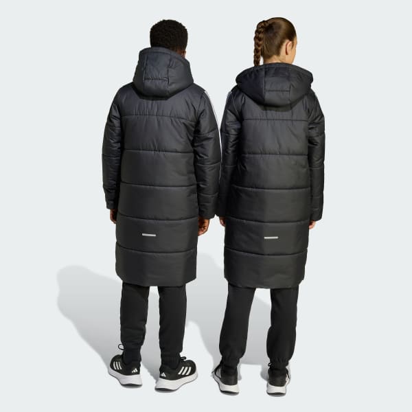 adidasアディダススポーツキッズジュニアユニセックス中綿ロングコートJYD14