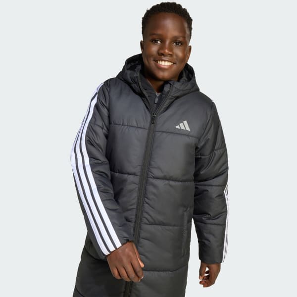 adidasアディダススポーツキッズジュニアユニセックス中綿ロングコートJYD14