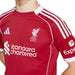 【ショップ限定エントリーでさらに+9倍】リバプールジュニアLFC2025-26レプリカホームユニフォームJYF33-JV6436サッカー半袖子供用レッドアディダスadidas
