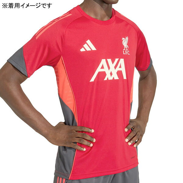 【上下セット】リバプールLFC2025-26ティロ25コンペティショントレーニングジャージーショーツ上下JZN25-JZN26-KBサッカーレッドアディダスadidas