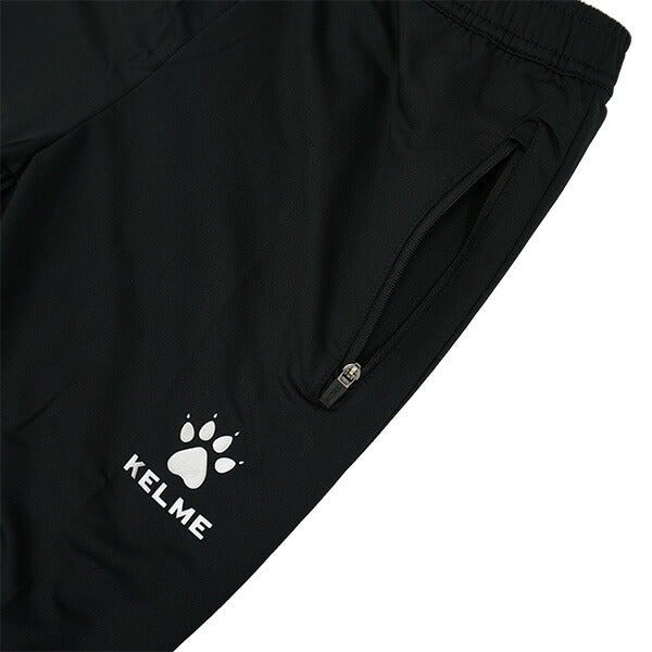 ケルメKELMEジュニアトレーニングパンツK087Cサッカーフットサルジャージパンツトレーニングウェアブラック子供用