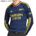 アーセナルARS2026-27レプリカアウェイユニフォーム長袖KA090-KB9938サッカーネイビーアディダスadidas