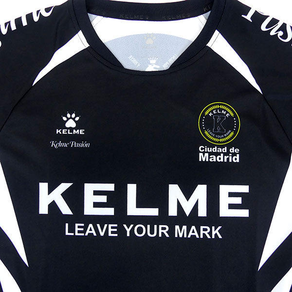 【上下セット】ケルメKELMEカーブ半袖プラシャツストレッチプラパンKC26S234KC26S230サッカーフットサルプラクティスセットメンズ