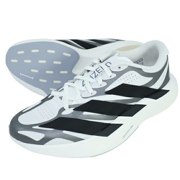 アディダスadidasメンズランニングシューズADIZEROEVOSLEXOMアディゼロエヴォSLEXOマラソンジョギングホワイトKI4763