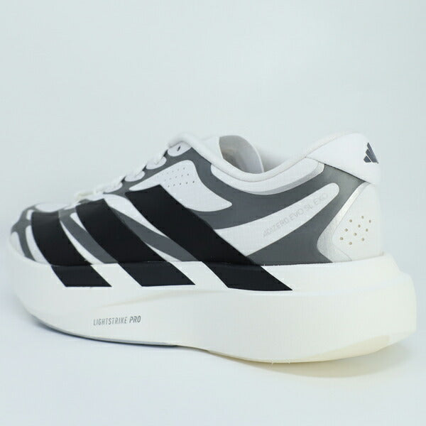 アディダスadidasメンズランニングシューズADIZEROEVOSLEXOMアディゼロエヴォSLEXOマラソンジョギングホワイトKI4763