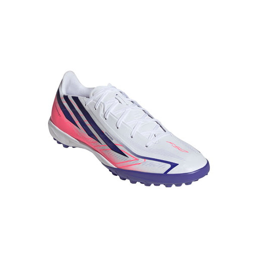 F50HYPERFASTLEAGUETFアディダスadidasKJ3434ホワイトサッカートレーニングシューズ