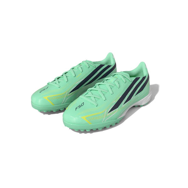 F50HYPERFASTLEAGUETFアディダスadidasKJ3435パルスミントサッカートレーニングシューズ
