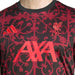 リバプールLFC2025-26プレマッチジャージーKKS46-JV9013サッカーレプリカプラクティスシャツ半袖ブラックアディダスadidas
