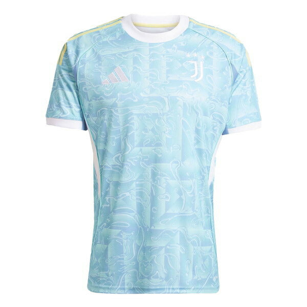 ユベントスJUV2025-26アウェイホームユニフォームKPK61-JJ4323サッカーアッシュブルー半袖アディダスadidas