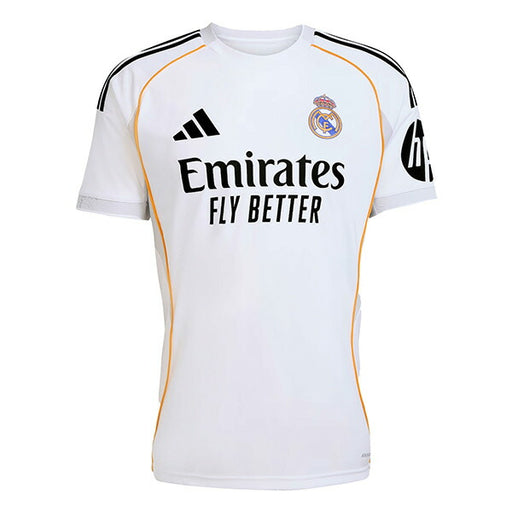 レアルマドリードRMD2025-26レプリカホームユニフォームKRN60-JJ1931サッカーホワイト半袖アディダスadidas
