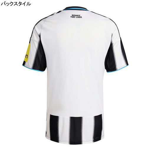 ニューカッスルNEW2025-26レプリカホームユニフォームKRO89-JI7382サッカー半袖ホワイトブラックアディダスadidas
