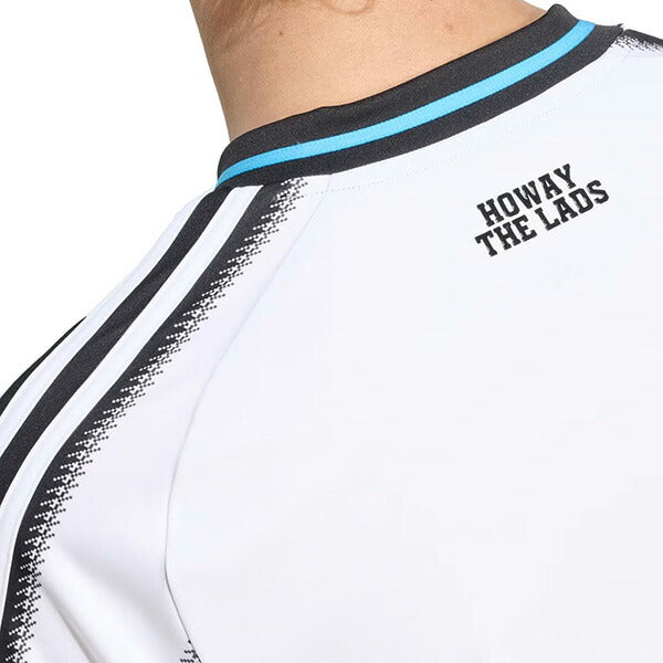 ニューカッスルNEW2025-26レプリカホームユニフォームKRO89-JI7382サッカー半袖ホワイトブラックアディダスadidas