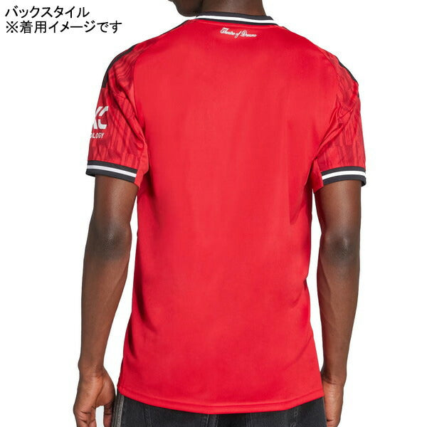 マンチェスターユナイテッドMUN2025-26レプリカホームユニフォームKRP08-JI7428サッカーレッド半袖アディダスadidas