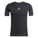 【ネコポス送料無料】アディダスadidasテックフィット半袖TシャツKSC60サッカーフットサルインナーシャツ半袖コンプレッションメンズ