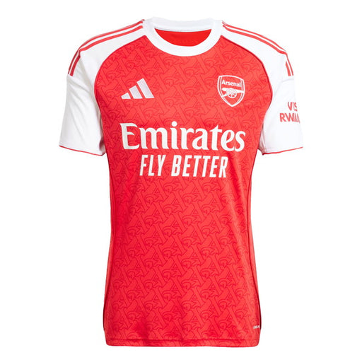 アーセナルARS2025-26レプリカホームユニフォームKSJ38-JI9517サッカーベタースカーレット半袖アディダスadidas