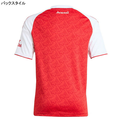 【ショップ限定エントリーでさらに+9倍】アーセナルジュニアARS2025-26レプリカホームユニフォームKSJ52-JI9533サッカーベタースカーレット半袖子供用アディダスadidas