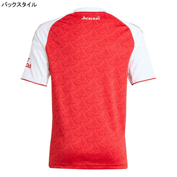 【ショップ限定エントリーでさらに+9倍】アーセナルジュニアARS2025-26レプリカホームユニフォームKSJ52-JI9533サッカーベタースカーレット半袖子供用アディダスadidas