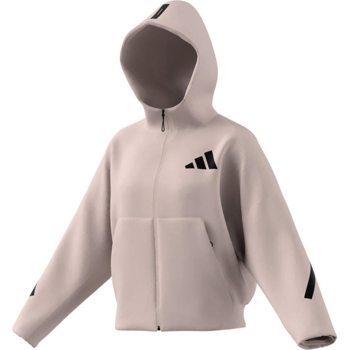 アディダスadidasトレーニングシャツパーカーレディースZNEFZフーディ24FWKTJ91