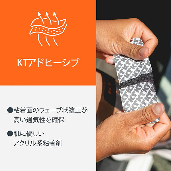 【ネコポス対応可】KTテープキネシオロジーテープPRO5KTPR5サッカーフットサルスポーツテーピング5枚入り