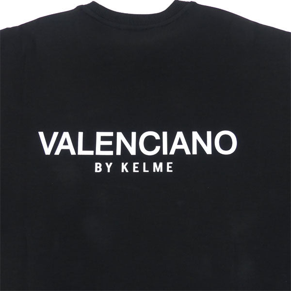 【ショップ限定エントリーでさらに+9倍】バレンシアーノVALENCIANOKVクルーネックスウェットシャツKV24F204サッカーフットサル丸首トレーナーメンズブラック