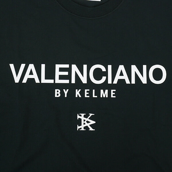 ケルメKELMEVALENCIANOKVロゴTシャツKV24S713サッカーフットサルカジュアル半袖全胸ロゴメンズ