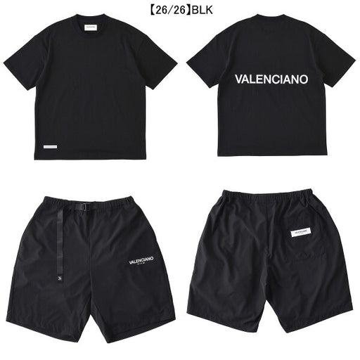 【上下セット】ケルメKELMEVALENCIANOカジュアル上下KV24S860-KV24S724サッカーフットサル背中ロゴTシャツナイロンショーツメンズ