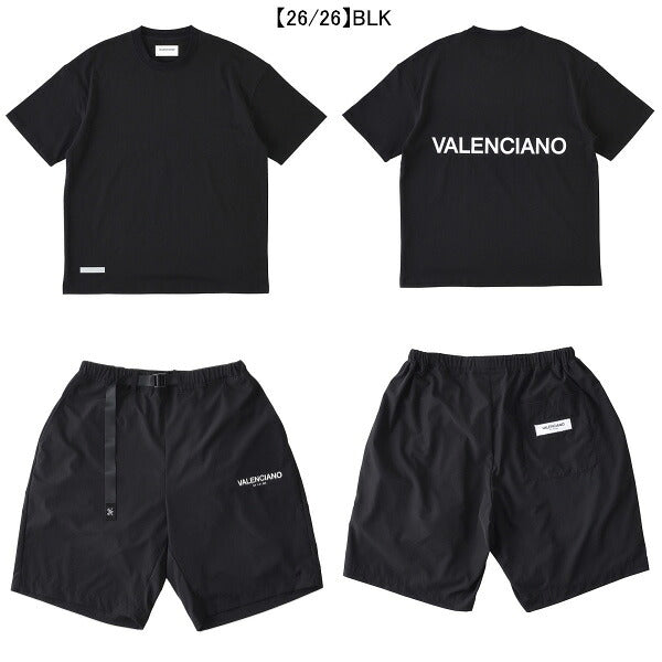 【上下セット】ケルメKELMEVALENCIANOカジュアル上下KV24S860-KV24S724サッカーフットサル背中ロゴTシャツナイロンショーツメンズ