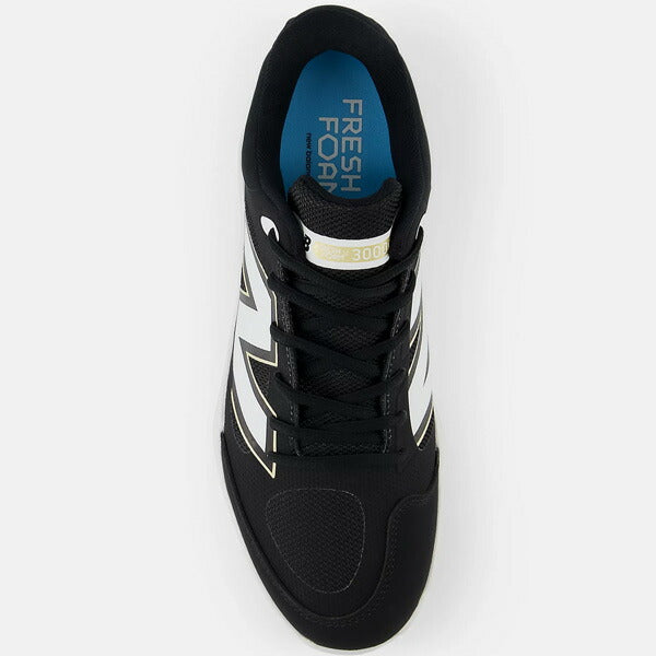 【ショップ限定エントリーでさらに+9倍】ニューバランスNewbalanceメンズ野球金具スパイクFreshFoamX3000v7L3000BK7-2E埋め込み式ブラック