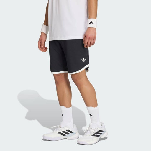 アディダスadidasテニスショーツショートパンツメンズ大人クラシックス9インチダブルニットカラーブロック練習試合L4836