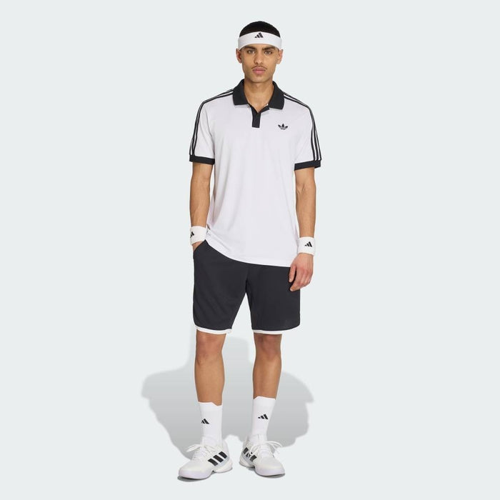 アディダスadidasテニスショーツショートパンツメンズ大人クラシックス9インチダブルニットカラーブロック練習試合L4836