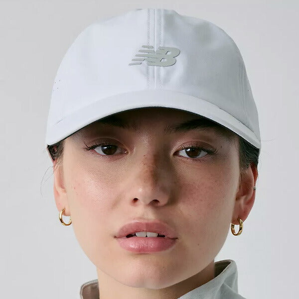 ニューバランスNewBalanceランニングキャップby47CleanUP26SSLAH00143-WT