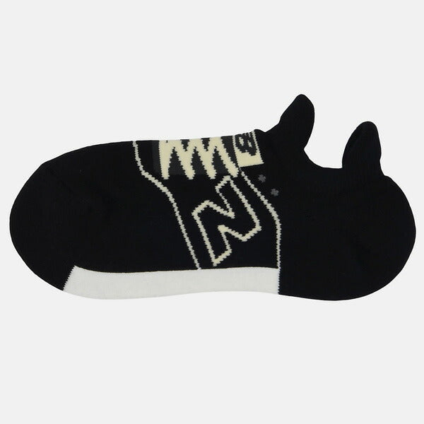 【メール便対応】ニューバランスNewbalanceSocks9011スニーカー柄パイルソックスLAS35701-BK