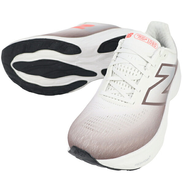 ニューバランスNewbalanceメンズランニングシューズFreshFoamX1080v14フレッシュフォームエックスマラソンジョギングホワイト