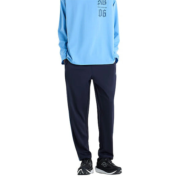 ニューバランスNEWBALANCEトラックパンツニットトラックパンツ（テーパード）メンズ大人吸湿速乾保温ダブルニットテーパードMB62G8PQ-DNT