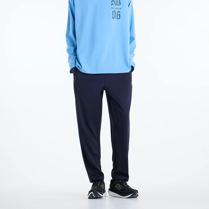 ニューバランスNEWBALANCEトラックパンツニットトラックパンツ（テーパード）メンズ大人吸湿速乾保温ダブルニットテーパードMB62G8PQ-DNT