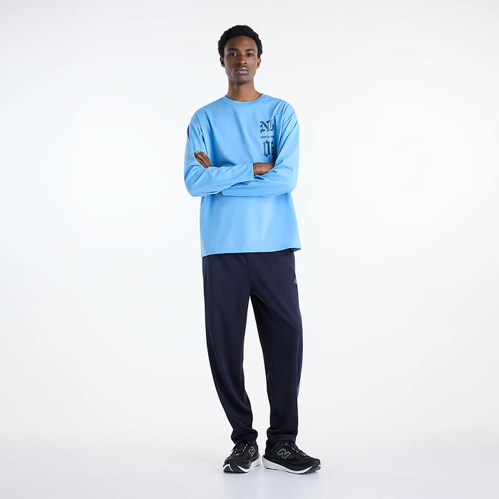 ニューバランスNEWBALANCEトラックパンツニットトラックパンツ（テーパード）メンズ大人吸湿速乾保温ダブルニットテーパードMB62G8PQ-DNT
