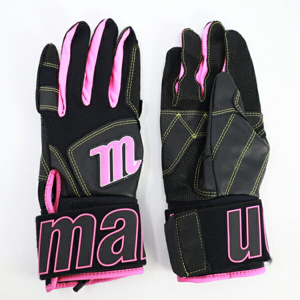 マルーチmarucci野球バッティンググローブBLACKSMITHFULLWRAP両手用MBG2BKSMFW