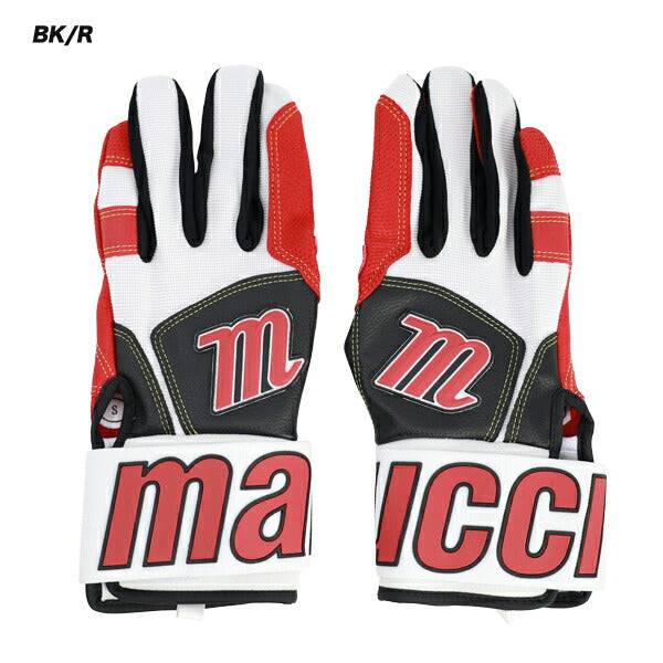 マルーチmarucci野球バッティンググローブBLACKSMITHFULLWRAP両手用MBG2BKSMFW